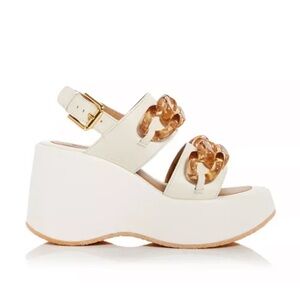 See By Chloe Leather Platform Sandals